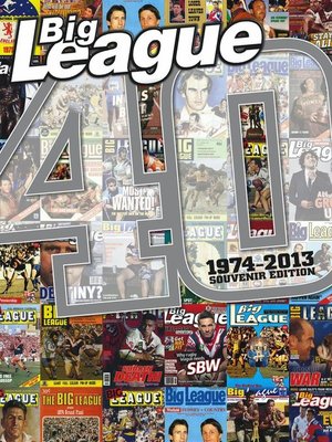cover image of Big League magazine - 40 years special